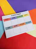 Khuwaari - Weekly Planner