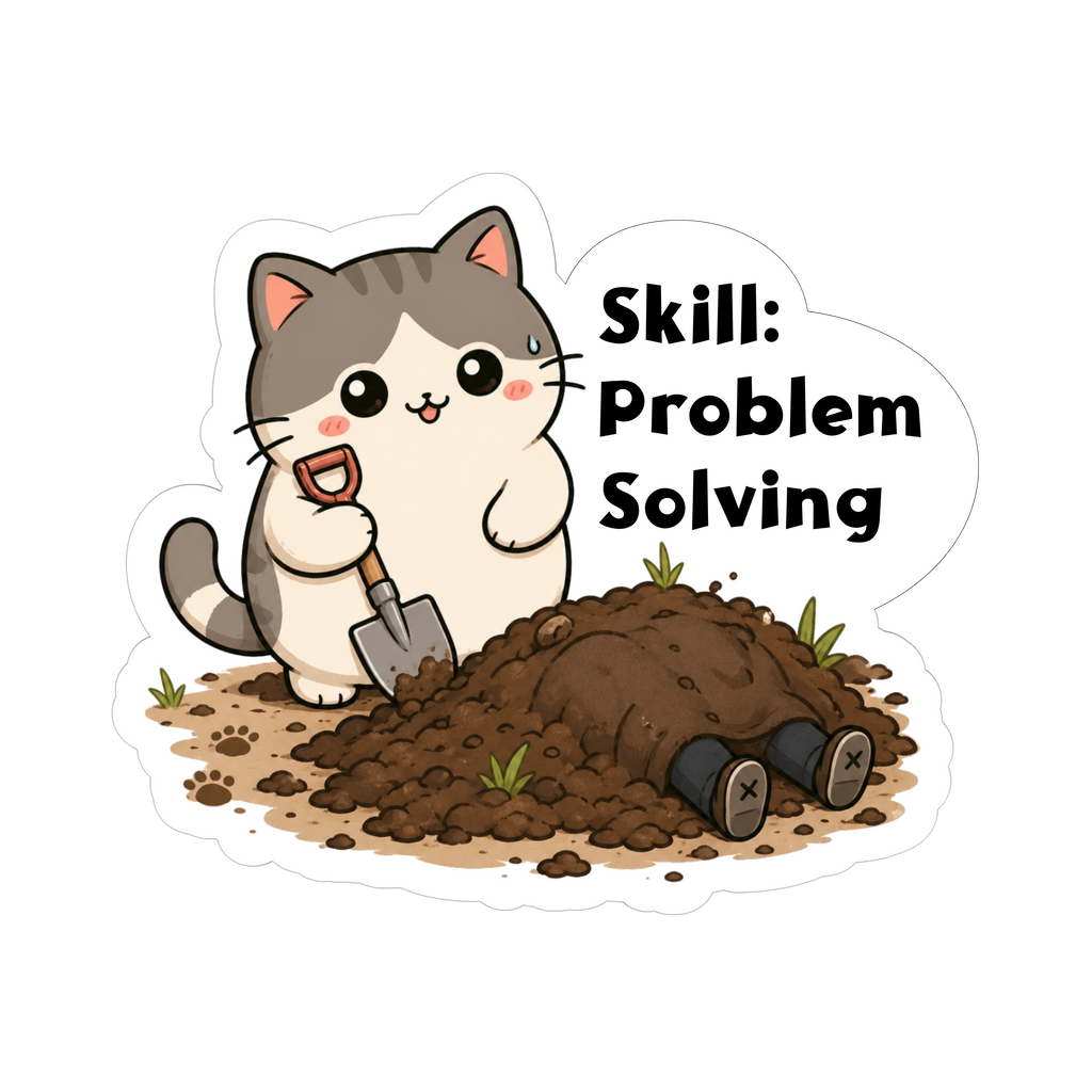 Problem Solving Cat